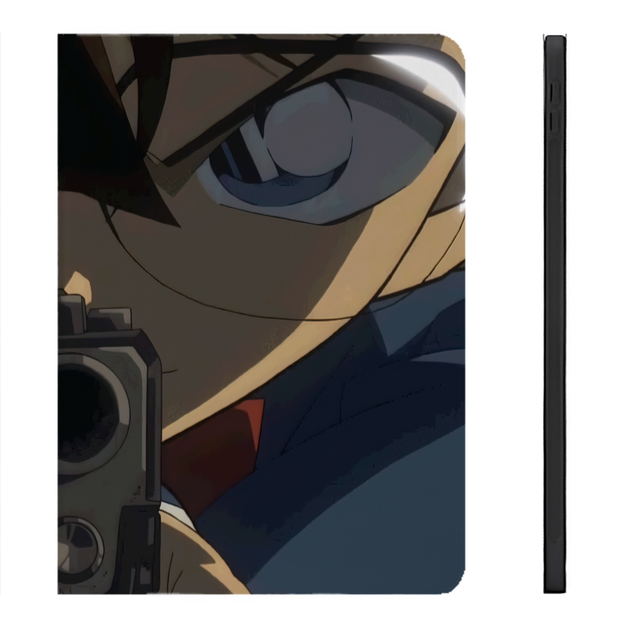 （画像用） 名探偵コナン Detective Conan IPadケース ペンホルダー付き ブックスタイルデザイン